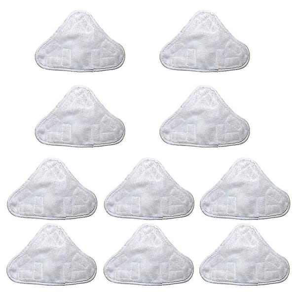 10-pak udskiftningspuder kompatible med H2O Mop X5 dampmoppe