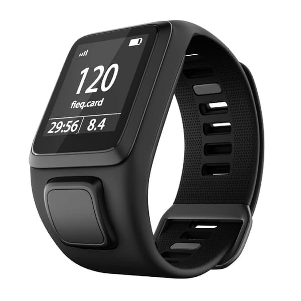 Kellon ranneke TomTom Adventurer / Golfer / Runner / Spark jne. Musta Black 17