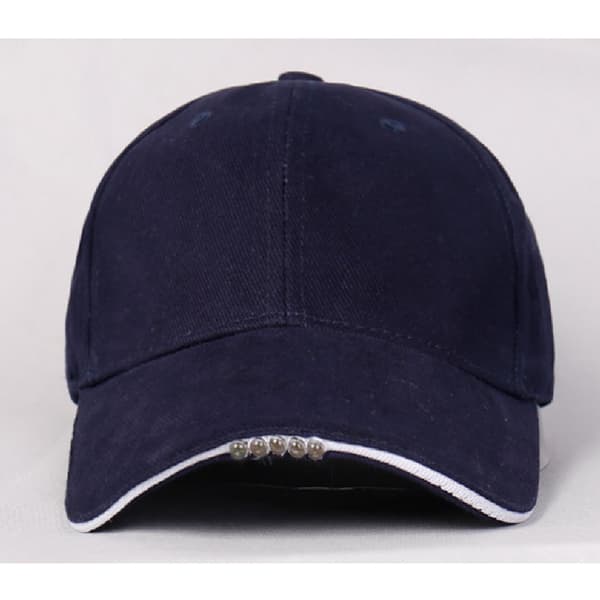 Unisex-hattu sisäänrakennetulla taskulampulla ja tehokkaalla LED-valolla. A2
