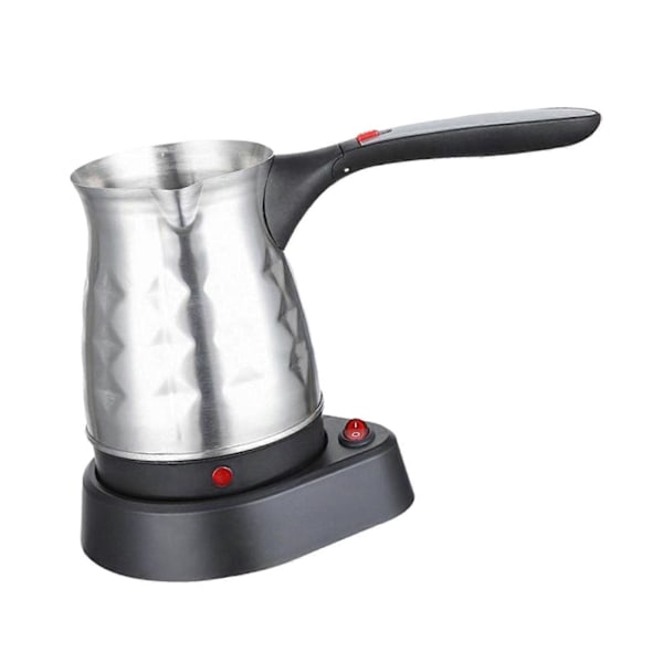 Elektrisk turkisk kaffekanna Tekanna Bekvämt grepp Rostfritt stål Kaffekanna Värmare för kök Kontor Utomhus Rhombus