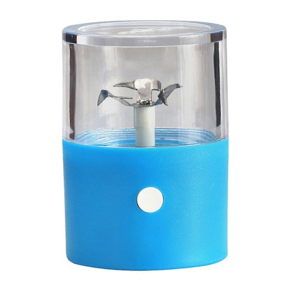 Elektrisk Kvarn Mini Kryddkvarn USB Uppladdningsbar Torr Örtkvarn Lätt att Bära för Kök Hem Blue