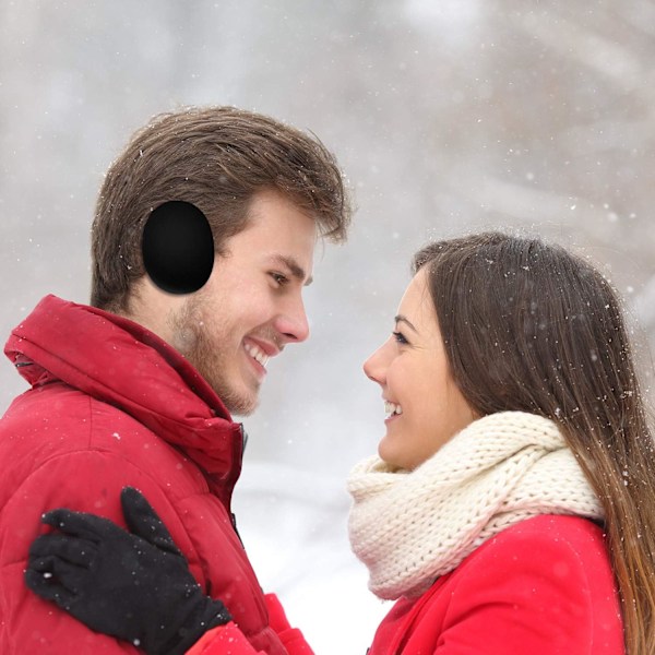 6 par Ear Muffs Bandless Fleece Öronvärmare Vinter Öronmuffar