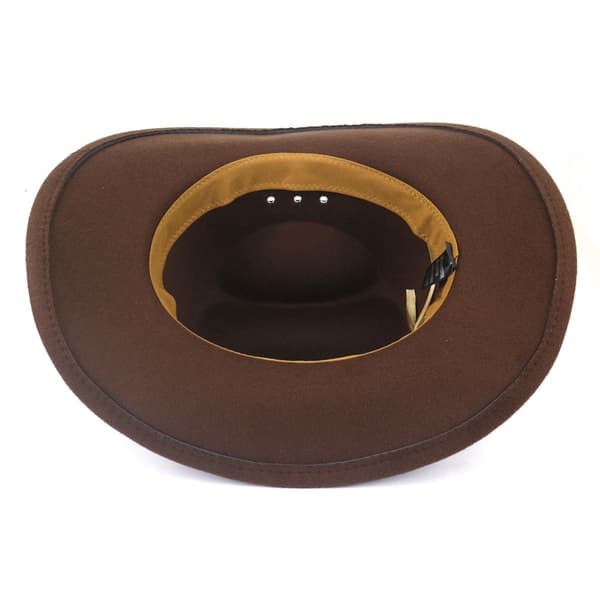 Cowboyhatt dam herr westernhatt bred brätte rem