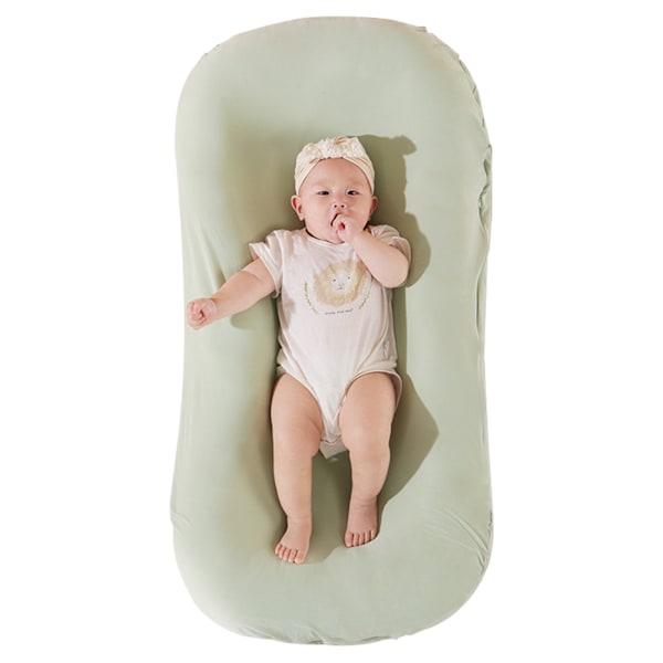 Nyfödd babysäng, andningsbar babynest, anti-skrämsel, bärbar, bekväm liggplats för spädbarn