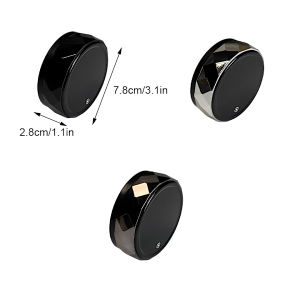 1/2/5 Digital Dæk Timer Tidsmåler LED Restaurant Calculagraph Brun Brown 1Set