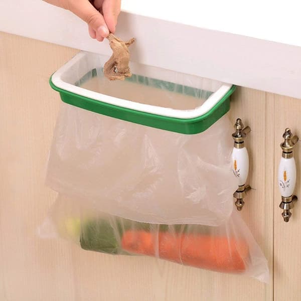 Plastskåp för soppåsehållare för kök, husbil, badrum, dörr