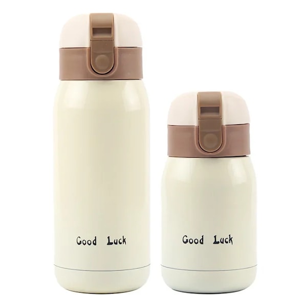 Mini Termos i Rostfritt Stål 200ml/360ml Fickmugg Termisk Mugg för Varmt Kaffe Isolerad Vattenflaska för Barn Present Red 360ml