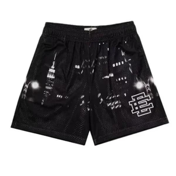 Herr sommar Eric Eman Ee Basic Mesh Shorts Klassiska blommiga tryckta gymshorts strandshorts W17 L_yux
