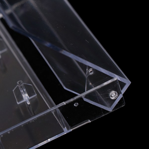 10 st inspelningskassettfodral förvaringsbox transparent D 10pcs