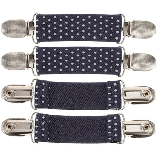 4-pack vanteclips för barn - Vintervantehållare - Halkfria clips