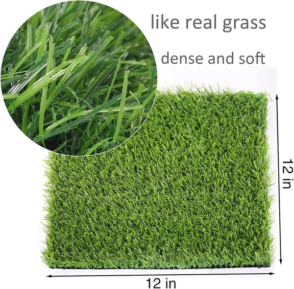 Kanojen pesät, 6 kpl Tekonurmi Tekonurmi Matto Pesävuode 30x30 cm