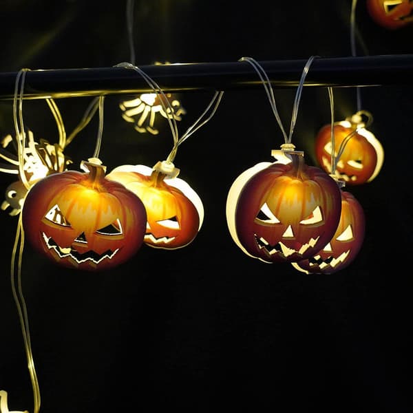 Halloween Lyskæde Dekorationer | 2m