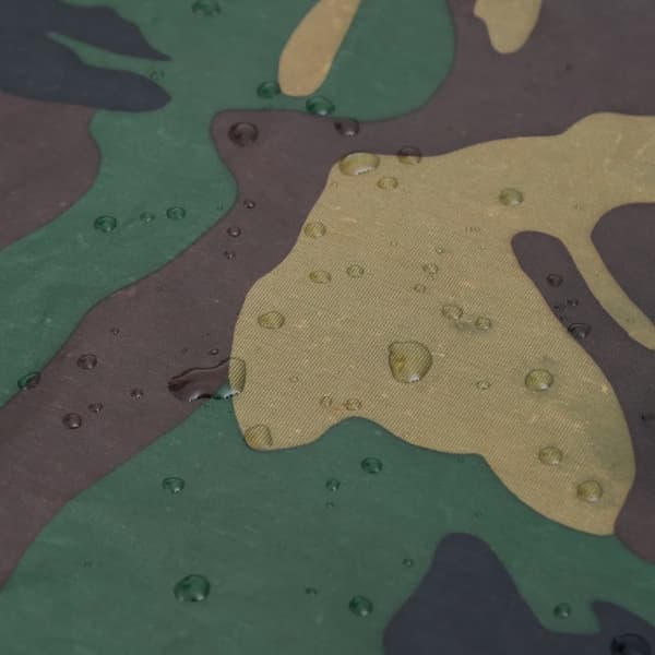 vidaXL Vattentät Regnponcho för Camping/Vandring Kamouflage Green green