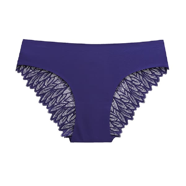 4-pack spetsunderbyxor för kvinnor, sömlösa boxer briefs - FY - A5 L