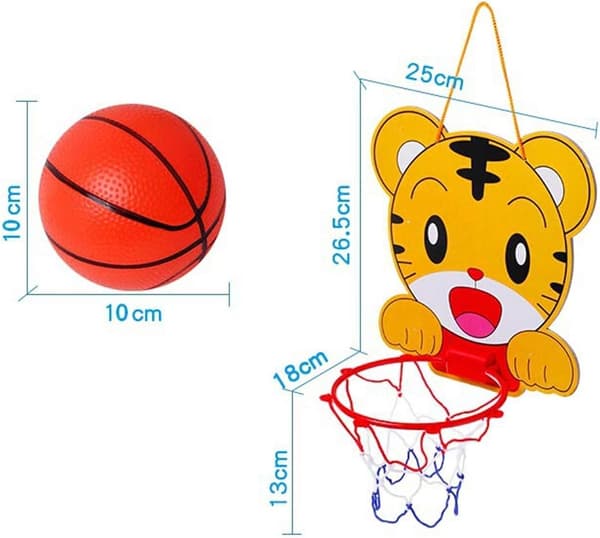 Mini basketbollkorg för barn, basketspel för hemmakontoret