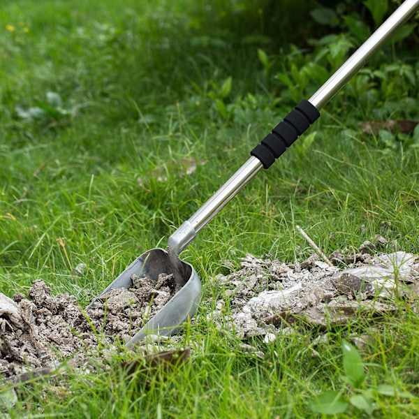 Kattspade Justerbar Längd, Robust och Praktisk Kattspade i Rostfritt Stål
