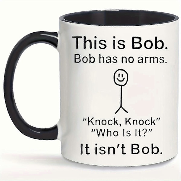 1 st, Detta är Bob Rolig Kaffemugg, Keramiska Kaffekoppar, Vattenkoppar, Sommar Vinter Dryckesartiklar, Födelsedagspresenter, Julklappar, Nyårspresenter, Alla hjärtans dag'