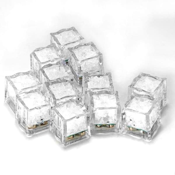 Vanntette dekorative LED-iskuber, raskt blinkende LED-iskuber