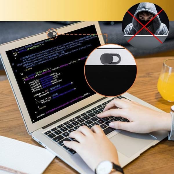 Webcam Cover til bærbar computer, Webcam Cover (8 stk) Ultratynd passer til Echo Spot