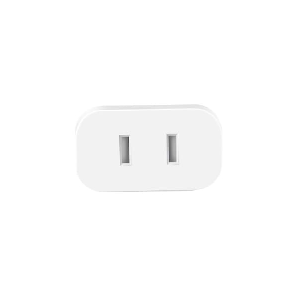 Europeisk Standard Hvit Plugg 4.0mm Reiseadapter 18