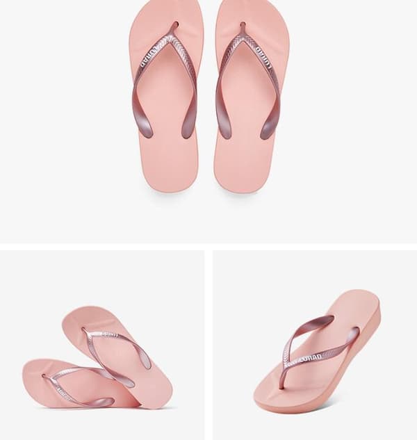 Damesko, tåskiller Rosa Pink 230