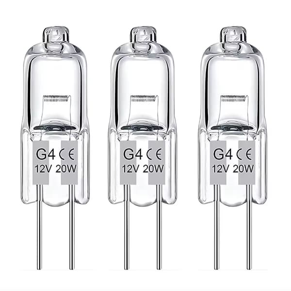 G4 Halogenpærer / Stiftpærer - Varmhvid - Halogen 20W (20-pack)
