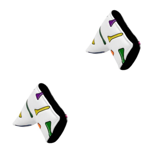 1/2/3/5 Golf Mallet Putter Hoveddæksel Til Golfkølle L Formet L Shaped 2Set