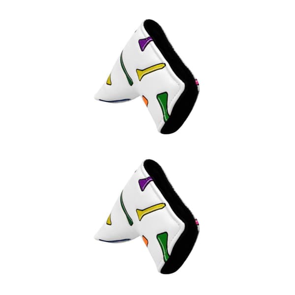 1/2/3/5 Golf Mallet Putter Hoveddæksel Til Golfkølle L Formet L Shaped 2Set