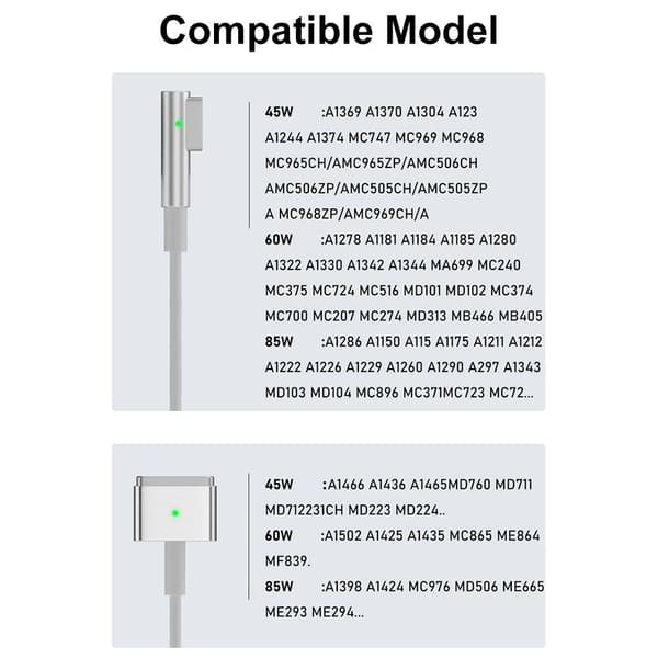 PD-latauskaapeli USB Type-C - Magsafe 1 2 MAGSAFE 2:LLE for Magsafe 2 for Magsafe 2