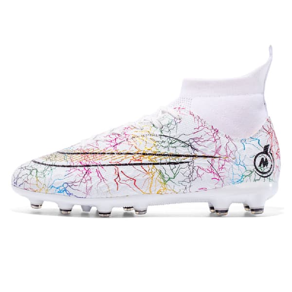 Skridsikre fodboldsko white 40