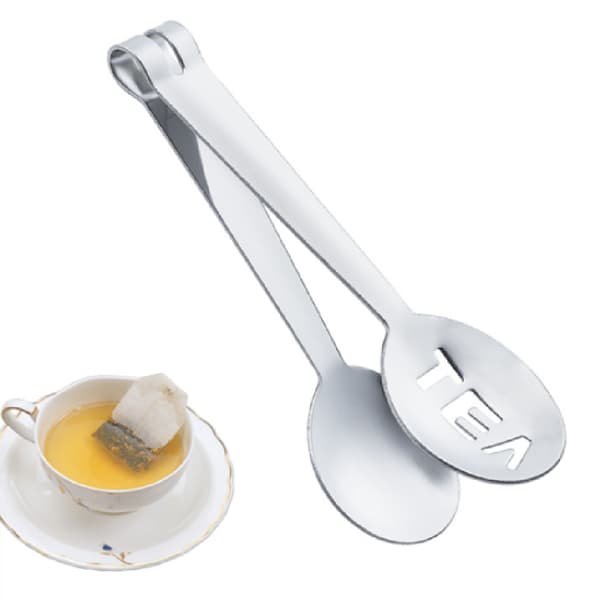 3-delt tesil/teposepresse i rustfritt stål, kjøkkentilbehør, 17 cm