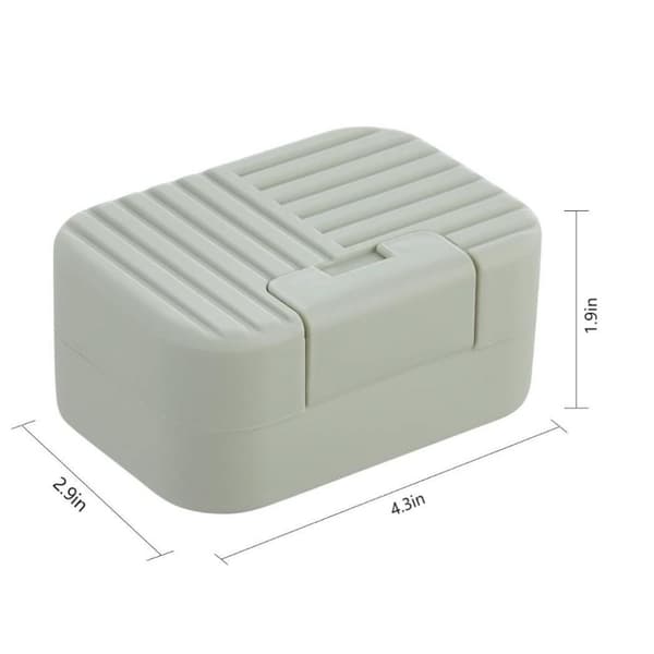 Resetvålfat, 2-pack Tvålhållare, Grön Green