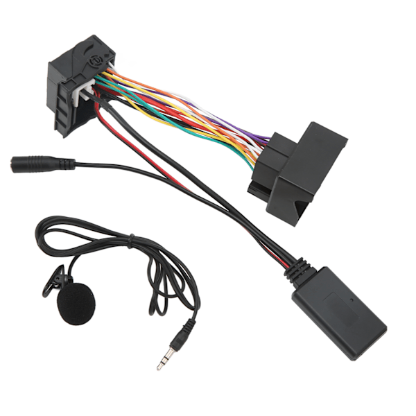 Bil Bluetooth 5.0 AUX-adapter med handsfree-mikrofon för RCD310 RCD510 RNS310 RNS315 RNS510