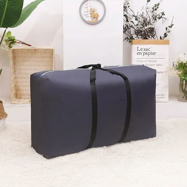 190L Extra Stor Flyttväska i Kraftig Grå Gray 40L