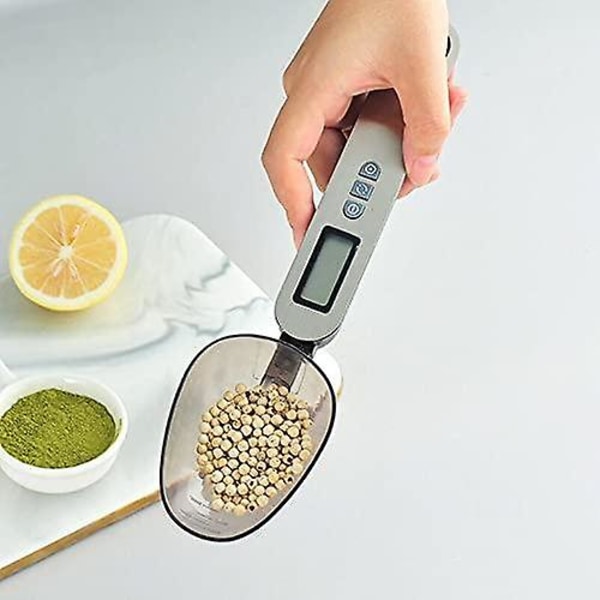 Digital Skedvåg, 500G/0.1G 300G/0.1G Elektronisk Mätsked Digital Skedvåg Mätsked