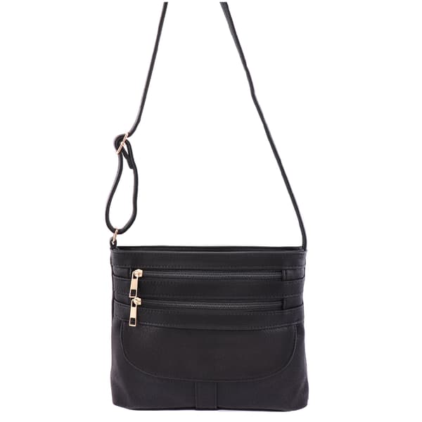 Liten, lätt axelväska Svart Black one size