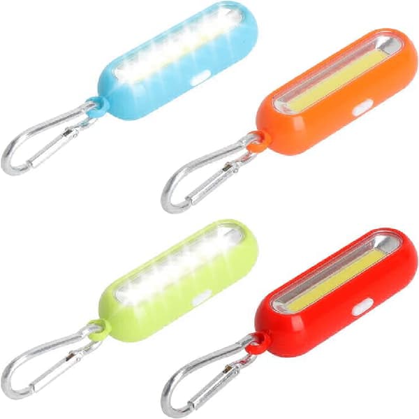 Mini lommelygter, LED nøgleringslys, Mini LED nøgleringe - FY -