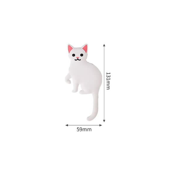 Limkrok Dyretegning Viskose Heklekrok (2 stk perserkatt)