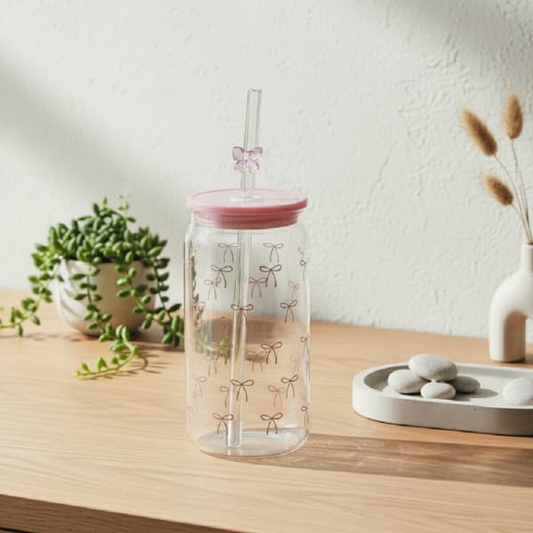 Borosilikaattilasimuki 480 ml 7,5 x 7,5 x 15 cm Läpinäkyvä 1 kpl
