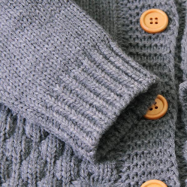 Babyhætteheldragt til nyfødte drenge og piger, strikket heldragt, varm sweater, heldragt A3