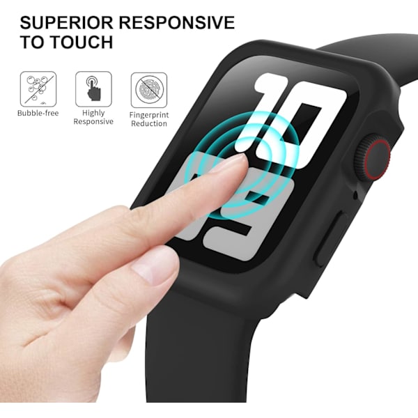 Kompatibelt skärmskydd för Apple Watch 50mm Olivgrön/Stengrön Olivgrön/stengrön 41 mm