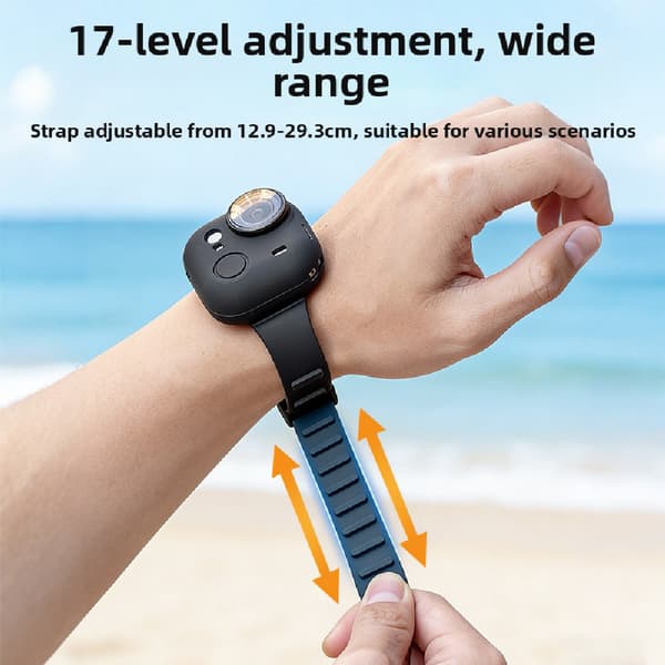 Ridsefast beskyttelsesetui i silikone til Insta360 Go Ultra