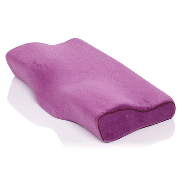 Speciel pudepude efter øjenvippe skønhedsværktøj purple