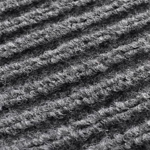 vidaXL Kynnysmatto PVC harmaa 90 x 120 cm harmaa Gray gray