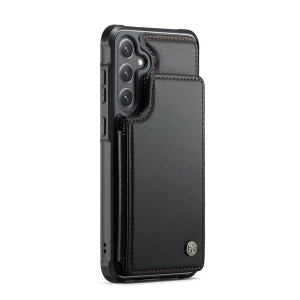 kompatibelt CASEME Samsung Galaxy S25 Cover RFID Kickstand Sort 63