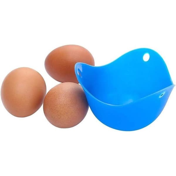 Eggkoker - Silikon - Blå