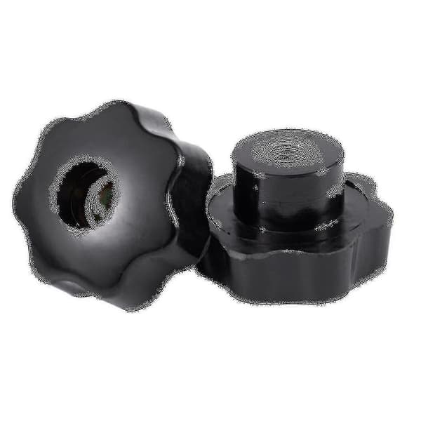 stk M10 innvendig gjengemuttere 50 mm plasthode klemhåndtak