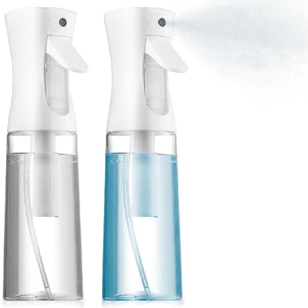 2-pack kontinuerlig sprayflaska för hår - 300 ml ultrafin dimma S