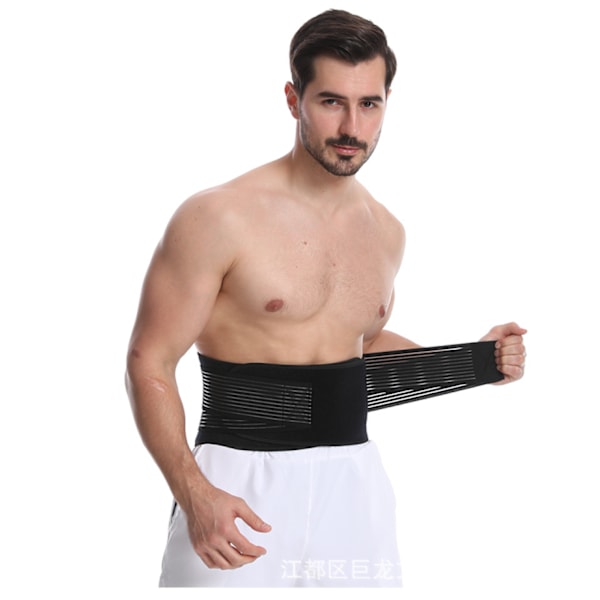 Ryggstöd för Kvinnor Ländryggssmärta, Ryggstödsbälte Män, Omedelbar Lindring av Ryggsmärta, Andningsbart Ländryggsstödsbälte (XL)