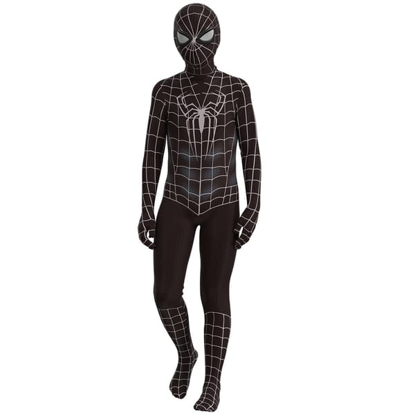Spider-Man kostumer velegnet til børn Black Spider-Man 150